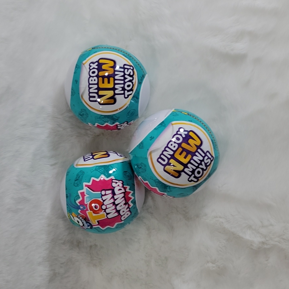 5 Surprise Toy Mini Brands Bundle of 3